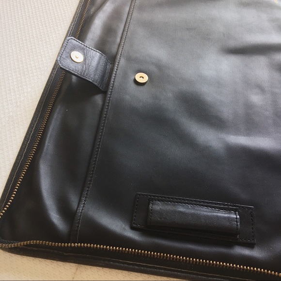 Vintage St. Dupont Leather Laptop Sleeve - Picture 6 of 9